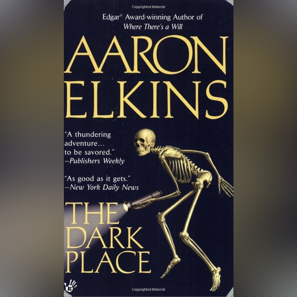 Paperback Book: The Dark Place by Aaron Elkins